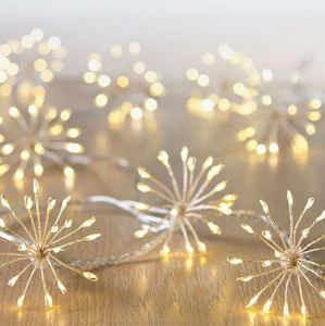 Furniture: LED Starburst Garland - 1.5m battery