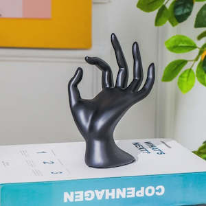 Furniture: Black Decorative Hand