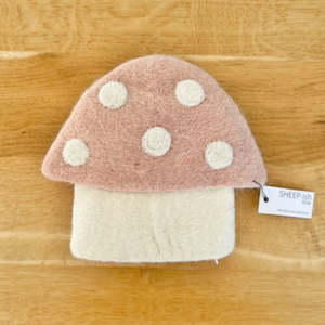 Felt Toadstool Purse