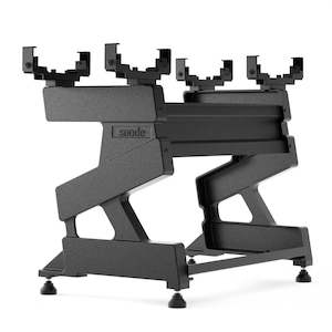 Footwear: Snode Drop-proof Cast Iron Adjustable Dumbbell Stand