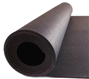 Footwear: EPDM Gym Floor Roll - 10mm x 1m