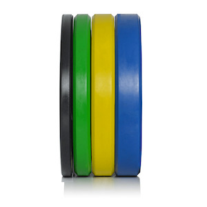 100KG Colour Bumper Plate Set