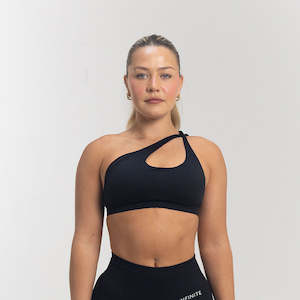 Clothing: Allure Black Sports Bra