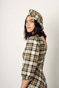 Sissi Beret - Plaid Flannel