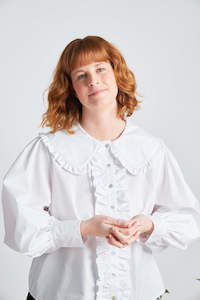 Clothing: Tranquility Blouse - White