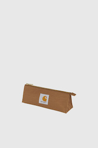 Clothing: Canvas Pencil Case - Hamilton Brown