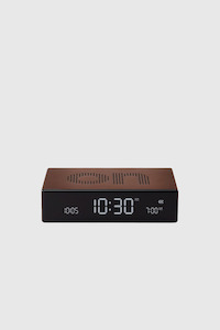 Flip Premium Reversible Alarm Clock - Bronze