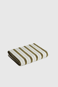 Madison Bath Sheet - Caper / Chalk