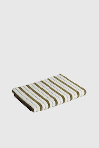 Clothing: Echo Bath Mat - Caper / Chalk