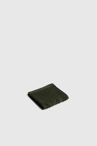 Agnes Face Cloth - Moss