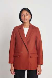 Clothing: Virgo Blazer - Rust