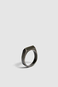 Second Ring - Oxidised Silver