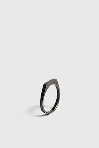 First Ring - Oxidised Silver