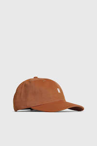 Twill Sports Cap - Burnt Ocher