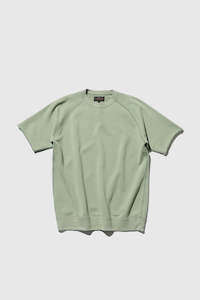 Sweat Short Sleeve Cut Off - Green