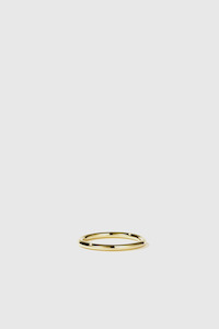 Clothing: 2mm Halo Band - 23ct Gold Plated