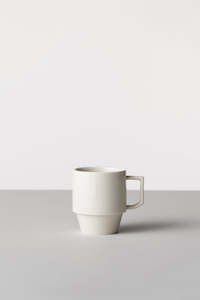 Clothing: Block Mug Big - White