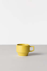 Clothing: Block Mug - Mustard