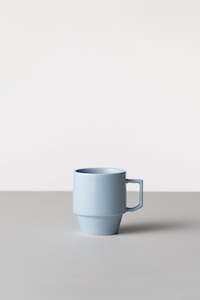 Clothing: Block Mug Big - Blue