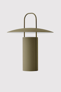 Clothing: Ray Portable Table Lamp - Dusty Green