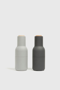 Clothing: Bottle Grinder 2-Pack Beech Lid - Cool Grey