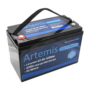 Artemis Standard Series Lithium Battery 12V 120Ah – Infinity RV Infinity Carav…