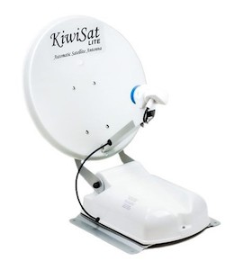 KiwiSat Lite Automatic Satellite Dish 40cm – Infinity RV Infinity Caravans Mot…