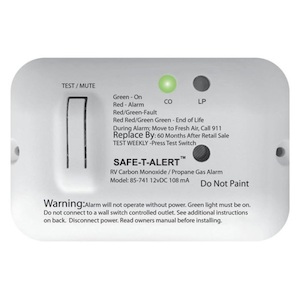 Safe-T-Alert Low Profile Multi Gas Alarm White – Infinity RV Infinity Caravans…