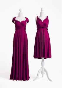 Infinity Dresses: Plum Multiway Infinity Dress