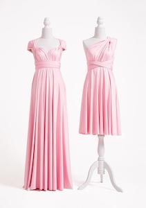 Blush Pink Multiway Infinity Dress