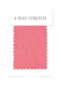 Fabric Samples: Coral Pink Fabric Sample