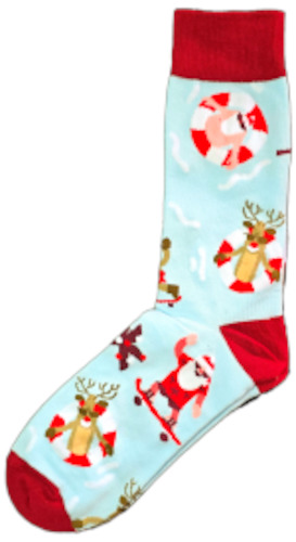 Sloth Sox- Xmas Summer Socks