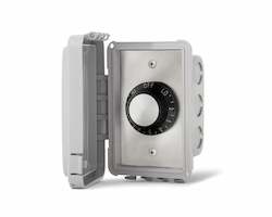 Controllers: Infratech Single Flush Mount w Deep Gang Box w Weatherproof Cover