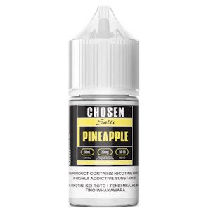 Chosen: CHOSEN SALTS - PINEAPPLE  - 30ML