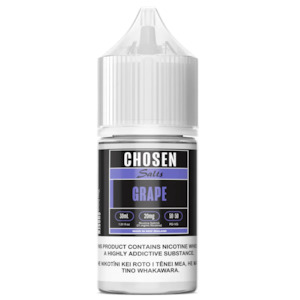 CHOSEN SALTS - GRAPE - 30ML