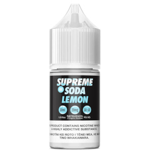 Supreme Soda Salts (ICE) - Lemon (PKA Supreme Lemonade Salts - Ice Lemonade)