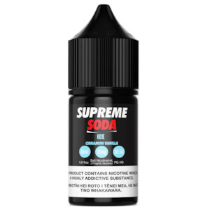 Supreme Soda Salts (ICE) - Cinnamon Vanilla (PKA Supreme Cola Salts - Ice)