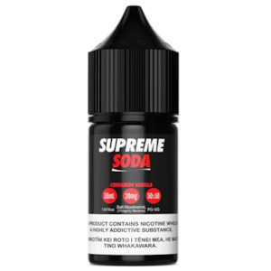 Supreme Soda Salts - Cinnamon Vanilla (PKA Supreme Cola Salts - Cola)