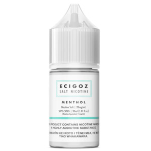 Ecig Salts: ECIGOZ SALTS -  MENTHOL