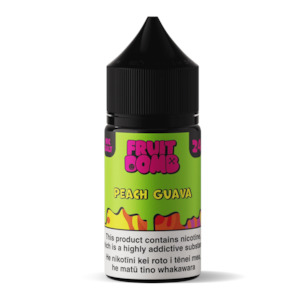 Fruit Bomb Salts - Peach Guava