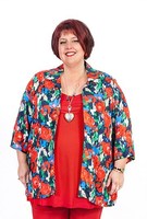 Scarlett letter viscose shirt