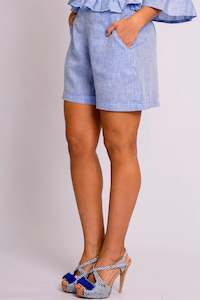 Pure Linen Shorts Safari - PosiTiamo