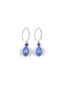 Murano Glass Earrings Aida Blue - Antica Murrina Venezia