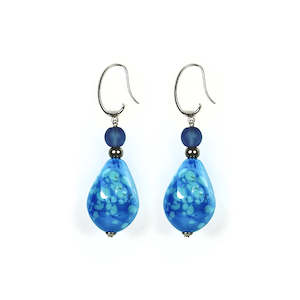 Murano Glass Earrings B Ginger Turchese - Antica Murrina Venezia