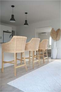 Grande Teak Bar Stool