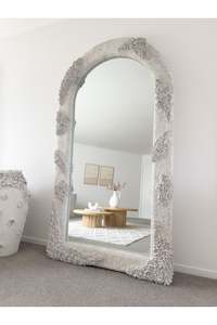 Freestanding Barnacle Mirror