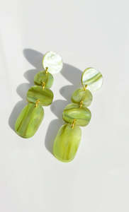 Juno Earrings - Sage | Hagen + Co