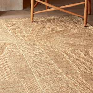 General store operation - other than mainly grocery: Élitis Mirador Floor Rug | 100% Handbraided Jute