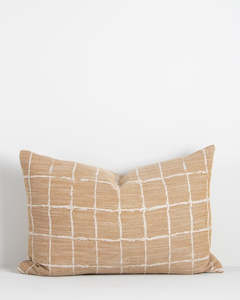 Baya Johnson Lumbar Cushion - Ochre