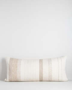 General store operation - other than mainly grocery: Baya Bettie Cushion - Oatmeal | Extra-Long Lumbar